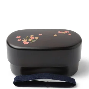 MIYA Company Bento Sets^Bento Set Woodgrain Sakura Blossom