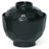 MIYA Company Specialty Service^Black 8 Oz. Soup Bowl With Lid