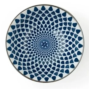 MIYA Company Bowl Sets^Blue & White 6