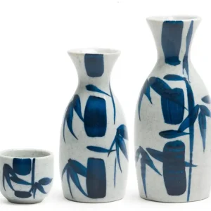 MIYA Company Sake Bottles & Cups^Blue Bamboo 1.2 Oz. Sake Cup