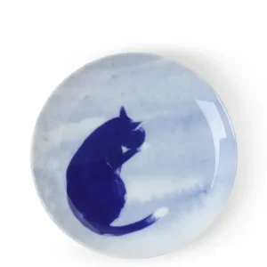 MIYA Company Plates^Blue Cat Grooming Plate