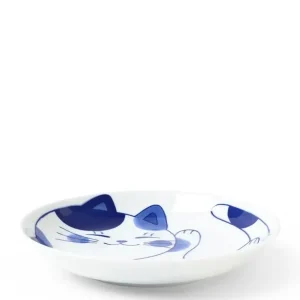 MIYA Company Bowls^Blue Cats 7.75
