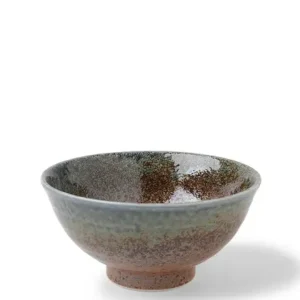 MIYA Company Medium Bowls^Blue Sand Crackle Bowl 6-1/4"