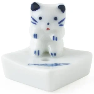 MIYA Company Cats^Cat & Fish Incense Holder
