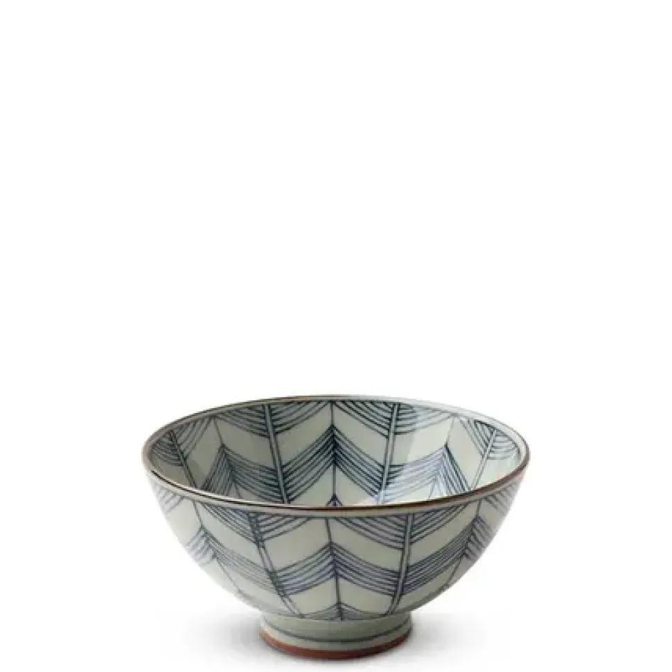 celadon_chevron__rice_bow_0.webp MIYA Company Rice Bowls^Celadon Chevron 4.5" Rice Bowl