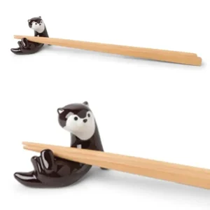 MIYA Company Other^Chopstick Rest Otter Dark Brown