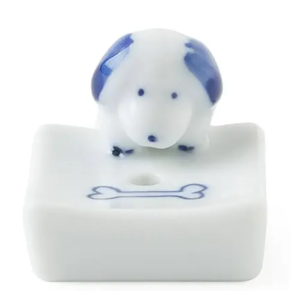 dog__bone_incense_holder_0.webp MIYA Company Dogs^Dog & Bone Incense Holder