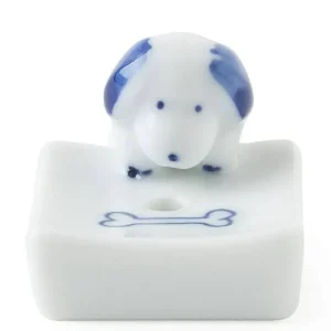 MIYA Company Dogs^Dog & Bone Incense Holder