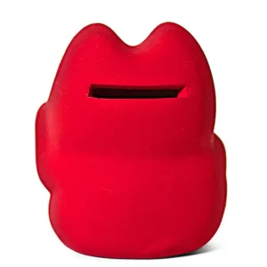 MIYA Company Figurines^Feng Shui Fortune Cat Bank - Red