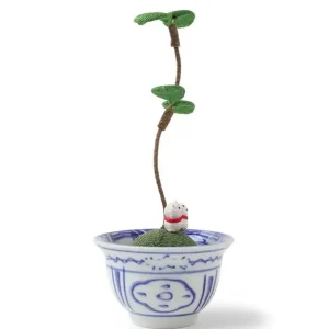 MIYA Company Figurines^Figurine Potted Plant Fortune Cats