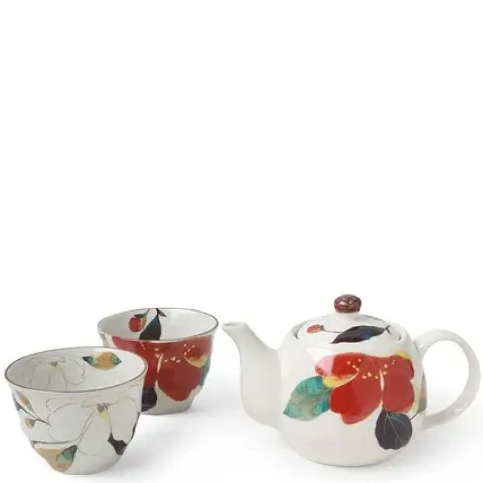 floral_fall_tea_set_0.webp MIYA Company Tea Sets - Ceramic^Floral Fall Tea Set