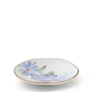 MIYA Company Small Plates^Floral Mini Plate Blue