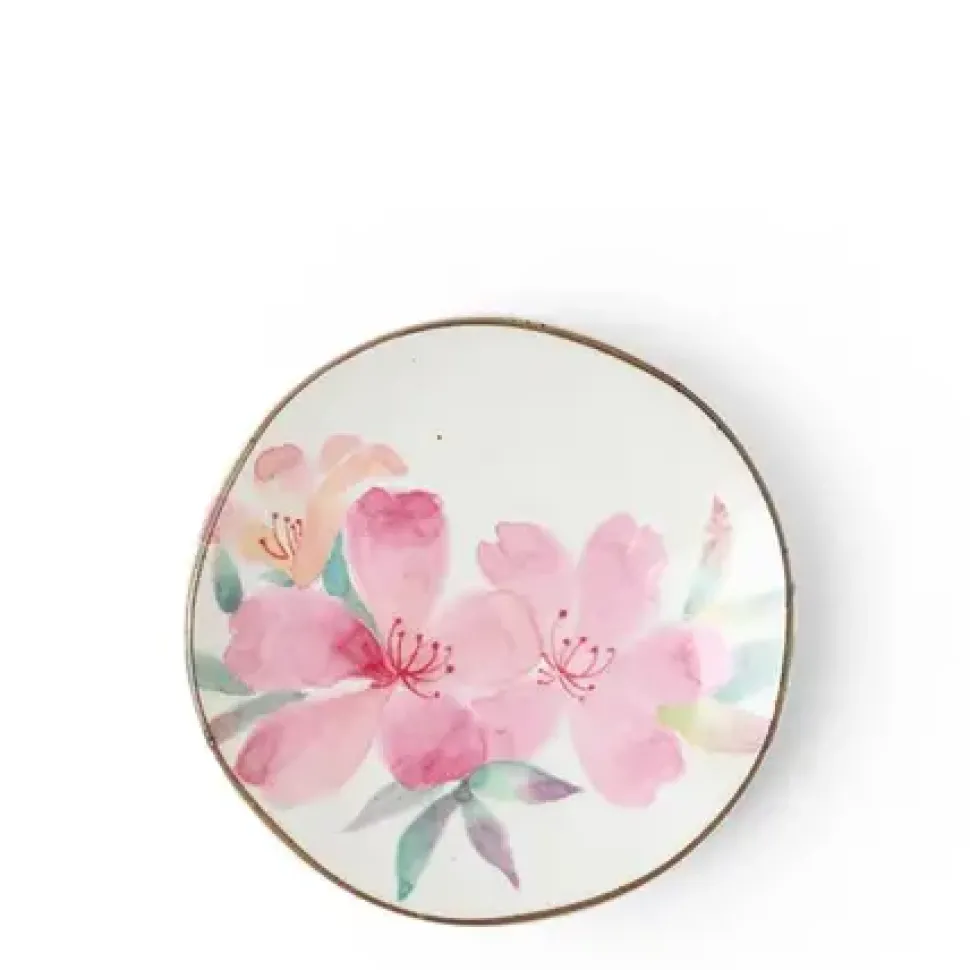 floral_mini_plate_pink_0.webp MIYA Company Small Plates^Floral Mini Plate Pink