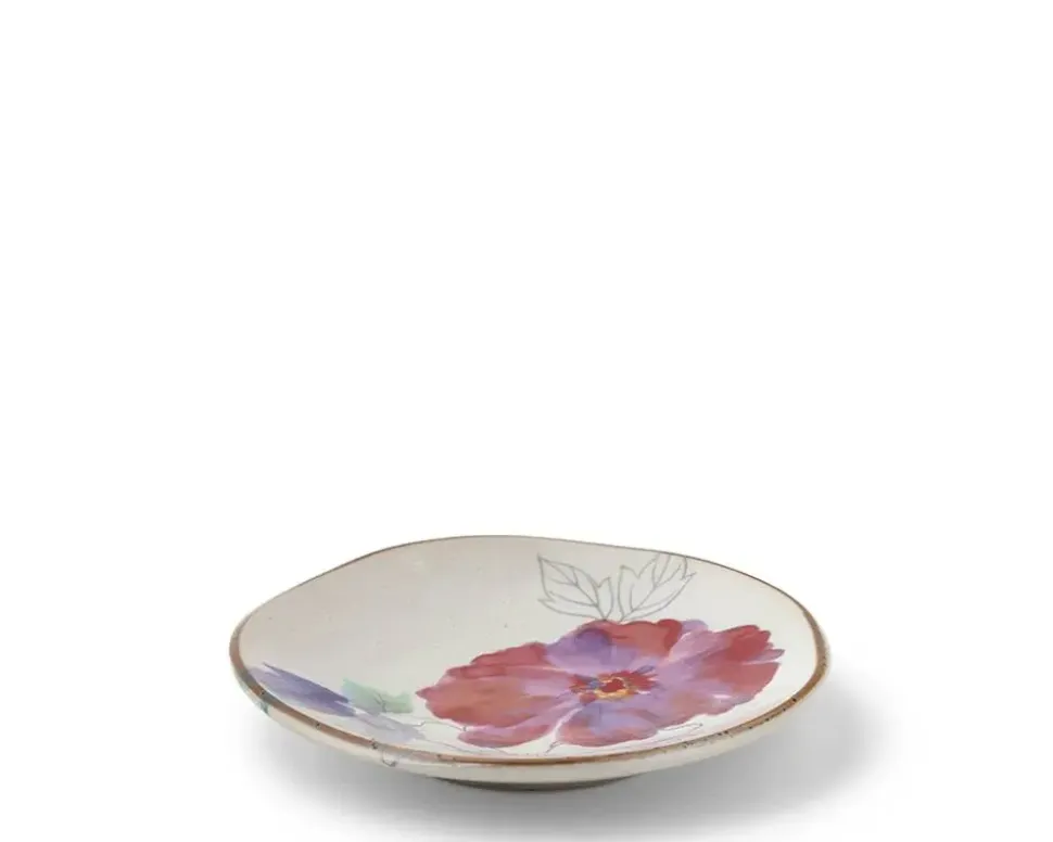 floral_mini_plate_purple_2.webp MIYA Company Small Plates^Floral Mini Plate Purple