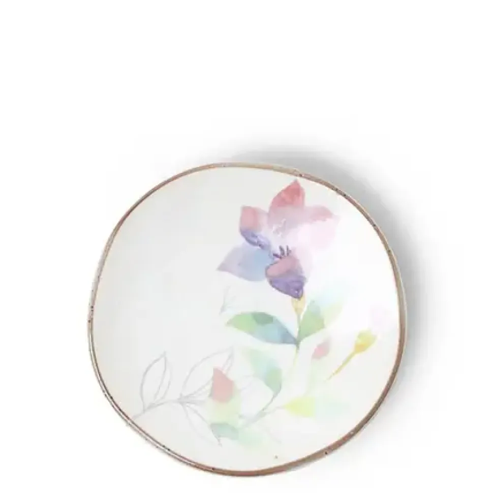 floral_mini_plate_purple__0.webp MIYA Company Small Plates^Floral Mini Plate Purple Pink