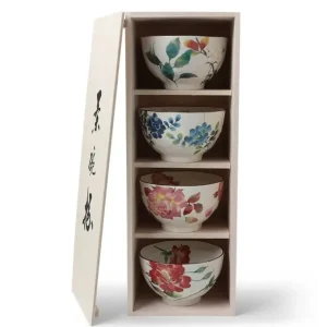 MIYA Company Bowl Sets^Floral Summer Rice Bowl Set