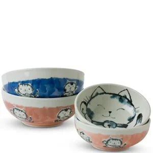 MIYA Company Bowls^Fortune Cat 6.25