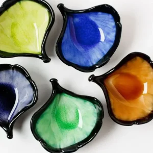MIYA Company Bowl Sets^Ginkgo Leaf 3.5" Mini Bowl Set