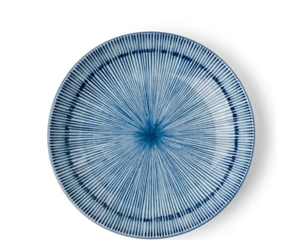 hoso_tokusa__plate_1-1.webp MIYA Company Medium Plates^Hoso Tokusa 6.5" Plate
