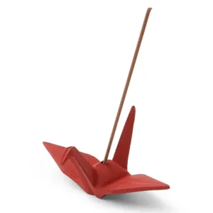 MIYA Company Incense^Incense Holder Cinnabar Peace Crane