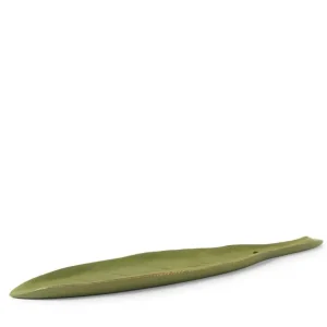MIYA Company Incense^Incense Holder Gold/Spring Grass Leaf