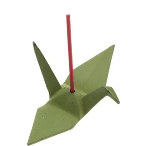 MIYA Company Incense^Incense Holder Peace Crane Spring Green