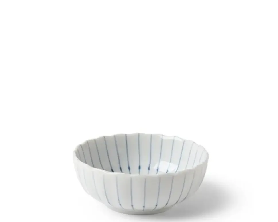 kasa_lines__bowl_1-2.webp MIYA Company Sauce Dishes^Kasa Lines 4" Bowl