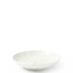 MIYA Company Small Plates^Kasa Lines White 4.75