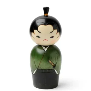 MIYA Company Kokeshi Dolls^Kokeshi Hiro The Samurai