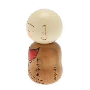 MIYA Company Figurines^Kokeshi Ojizo Brown