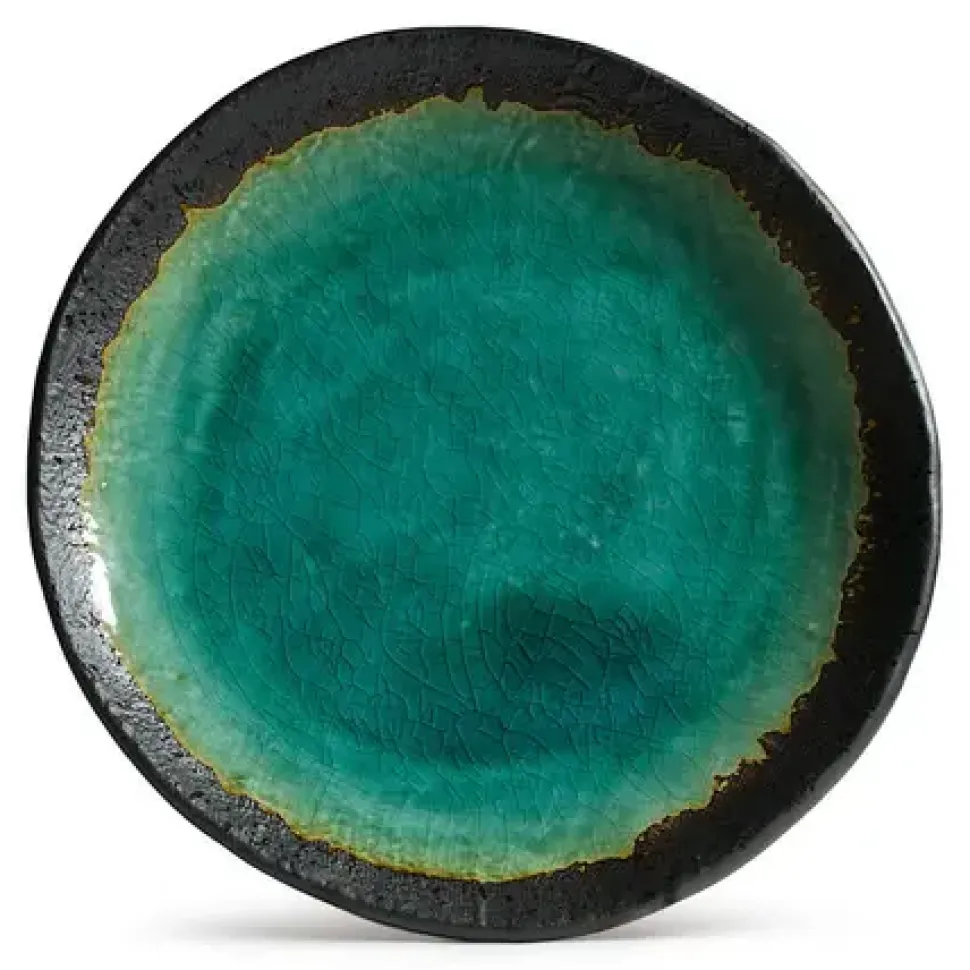 kosui_green__plate_0.webp MIYA Company Large Plates^Kosui Green 9.5" Plate