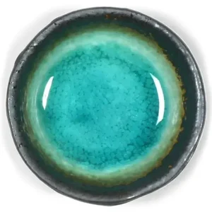 MIYA Company Sauce Dishes^Kosui Green 3.25" Round Dish