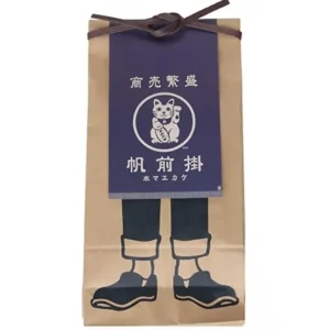 MIYA Company Textile^Maekake Canvas Apron - Fortune Cat