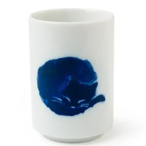MIYA Company Cats^Midnight Blue Cat Cup Set