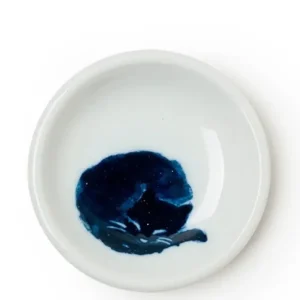 MIYA Company Cats^Midnight Blue Cat Dish Set