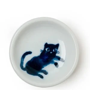 MIYA Company Cats^Midnight Blue Cat Dish Set