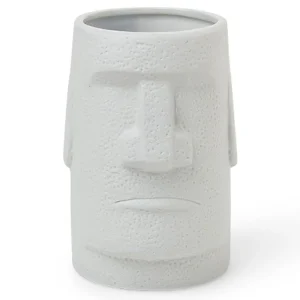 MIYA Company Cups/Mugs^Moai Gray 10 Oz. Cup