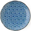 MIYA Company Large Plates^Monyou 10" Sankaku Plate