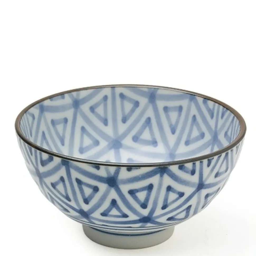 monyou__sankaku_rice_bowl_0.webp MIYA Company Rice Bowls^Monyou 4.25" Sankaku Rice Bowl