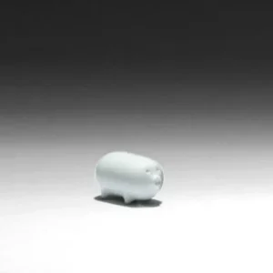 MIYA Company Pigs^Mori Pig Figurine - White At Miya