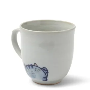MIYA Company Cups/Mugs^Mug Cat Trio Blue