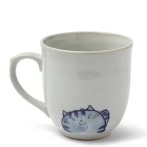 MIYA Company Cups/Mugs^Mug Cat Trio Blue
