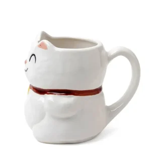 MIYA Company Cups/Mugs^Mug Cat White