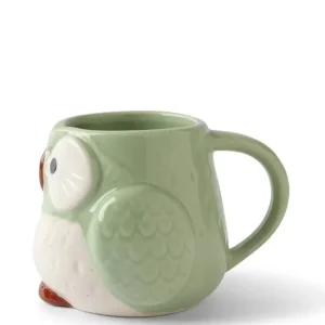 MIYA Company Cups/Mugs^Mug Owl Green