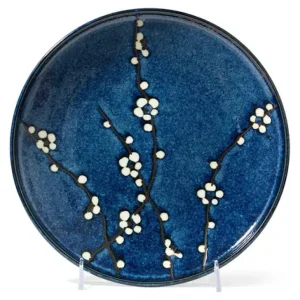 MIYA Company Large Plates^Namako Blossoms 10" Dinner Plate