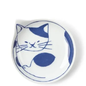MIYA Company Plates^Nekotori Cat Plate 4.25