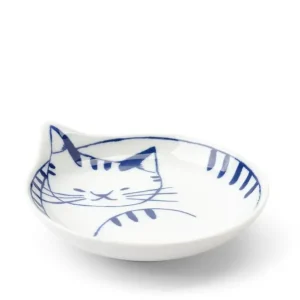 MIYA Company Plates^Nekotori Cat Plate 4.25
