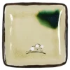 MIYA Company Small Plates^Oribe Plum 4.5" Sq. Plate