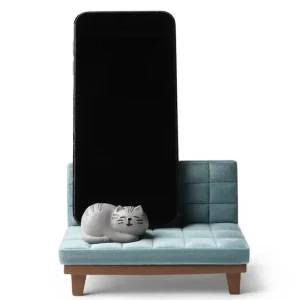 MIYA Company Cats^Phone Stand Cat On Sofa Blue