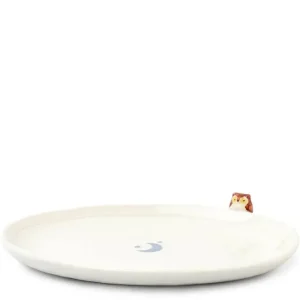 MIYA Company Plates^Plate Owl & Moon Design